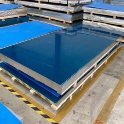 ALUMINIUM PLAIN SHEET WITH BLUE FILM