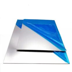 ALUMINIUM PLAIN SHEET WITH BLUE FILM