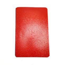 ALUMINIUM PREPAINTED WRINKLE EMBOSSED SHEET RED COLOR