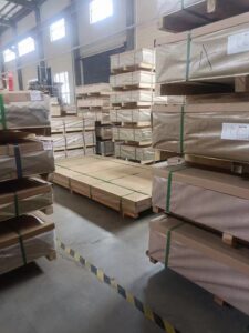 ALUMINIUM SHEET WOODEN PACKAGE