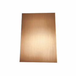 Prepainted Aluminium Drawing Surface Golden color