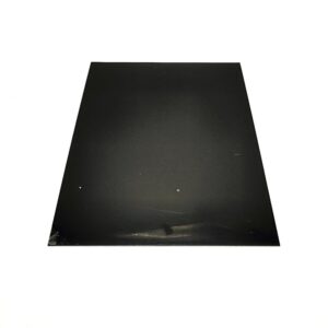 Aluminium Prepainted Plain Sheet Black Color with Transparent Film