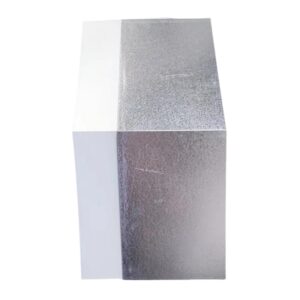 STEEL PREPAINTED FLAT RIDGE ALUZINC&PREPAINTED WHITE COLOR