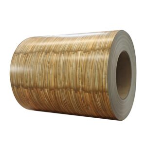 PREPAINTED STEEL COIL WITH WOODEN COLOR