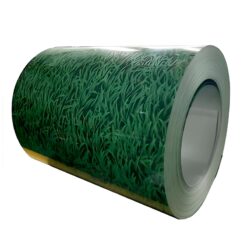 STEEL PREPAINTED COILS WITH GRASS PATTERNS
