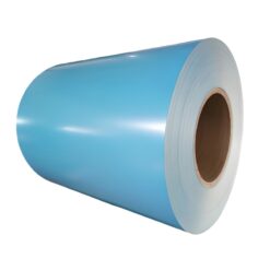 STEEL PREPAINTED COIL WITH LIGHT BLUE COLOR