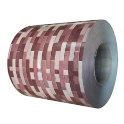 STEEL PREPAINTED COILS WITH DARK TILE COLOR