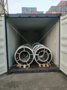 GALVANIZED COIL LOADING
