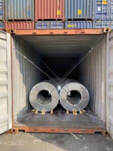 GALVANIZED COIL LOADING