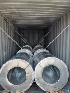 GALVANIZED COIL LOADING